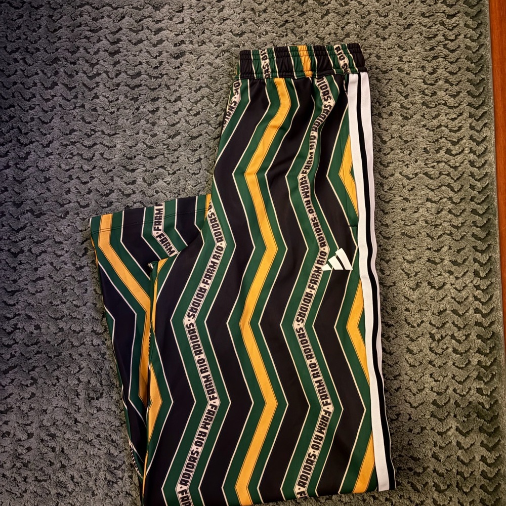FARM Rio x Adidas Tiro Track pants - Black, Green, Yellow